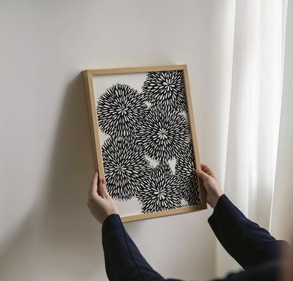 Neurografik Poster, Minimalistische geometrische Wandkunst, Wanddeko Wohnzimmer, ungerahmt, Wall Art, Wall Decor, Trendy Wall Art Prints - Hochwertiges Künstlerpapier, seidenmatt