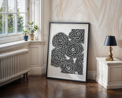 Neurografik Poster, Minimalistische geometrische Wandkunst, Wanddeko Wohnzimmer, ungerahmt, Wall Art, Wall Decor, Trendy Wall Art Prints - Hochwertiges Künstlerpapier, seidenmatt