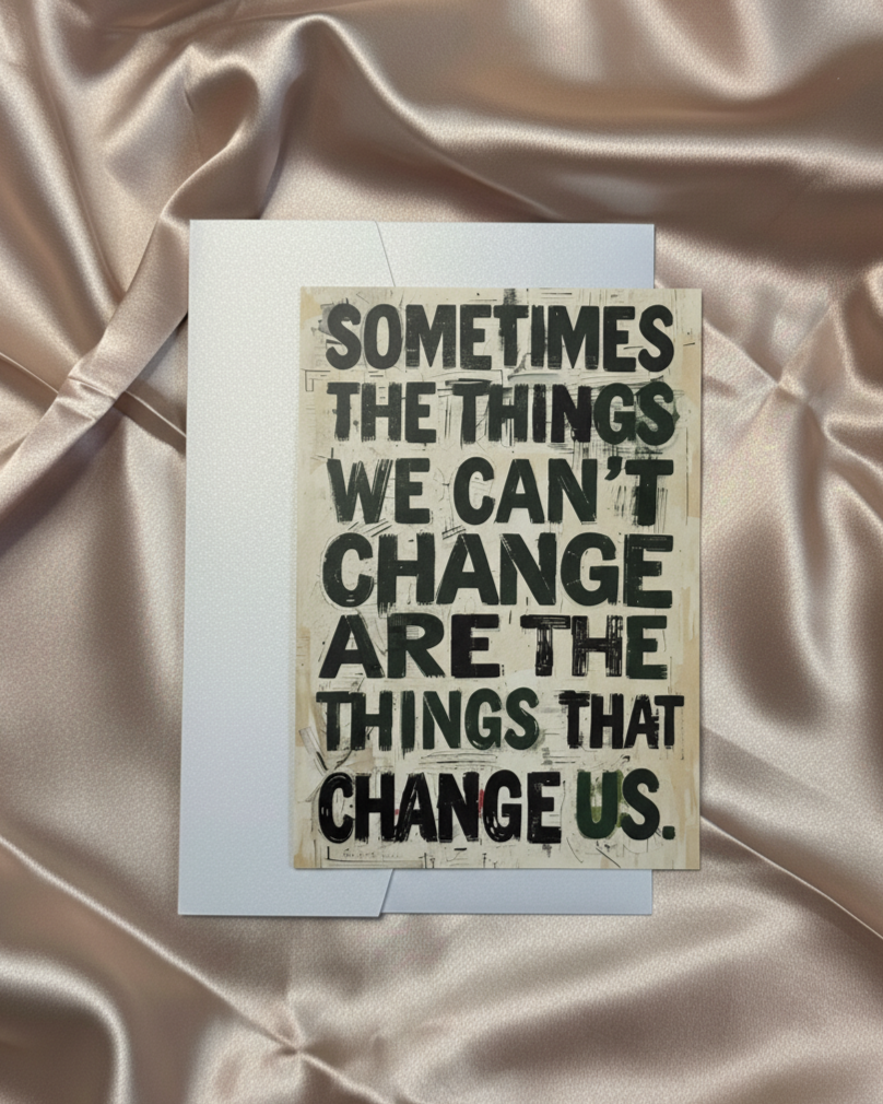 A6 Postkarten mit inspirierenden Zitaten und abstrakter Kunst – Sprüche über Veränderung, Mindset, motivierende Sprüche über Leben, Achtsamkeit und Selbstreflexion. Perfekt als Geschenk oder zum Aufhängen an Pinnwand oder Kühlschrank.