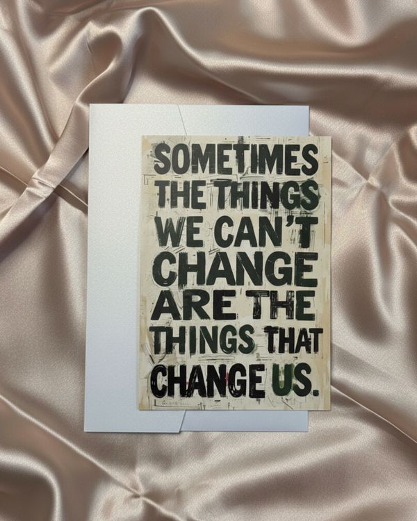 A6 Postkarten mit inspirierenden Zitaten und abstrakter Kunst – Sprüche über Veränderung, Mindset, motivierende Sprüche über Leben, Achtsamkeit und Selbstreflexion. Perfekt als Geschenk oder zum Aufhängen an Pinnwand oder Kühlschrank.