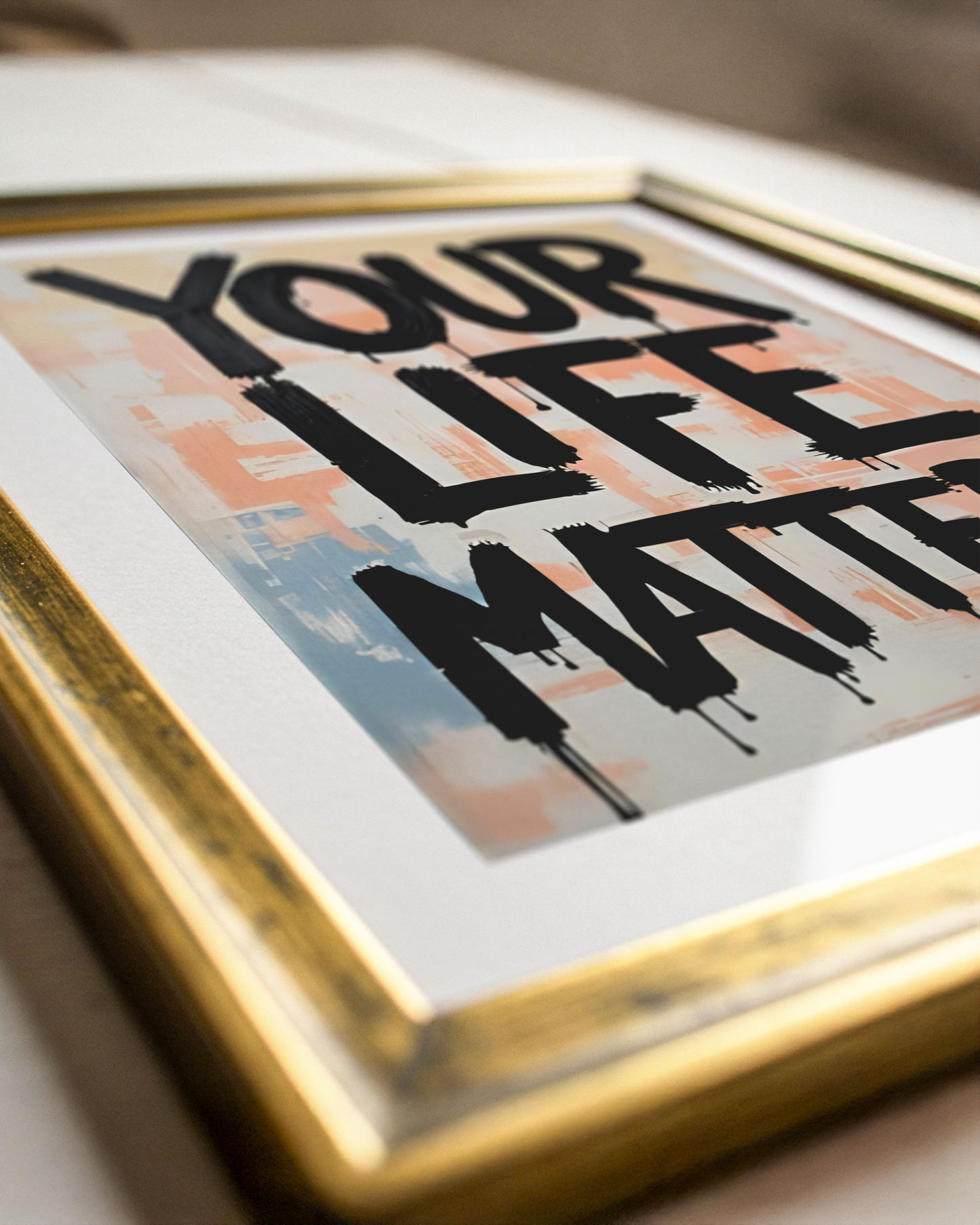 'Your life matters' Ausdrucksstarkes über Hoffnung