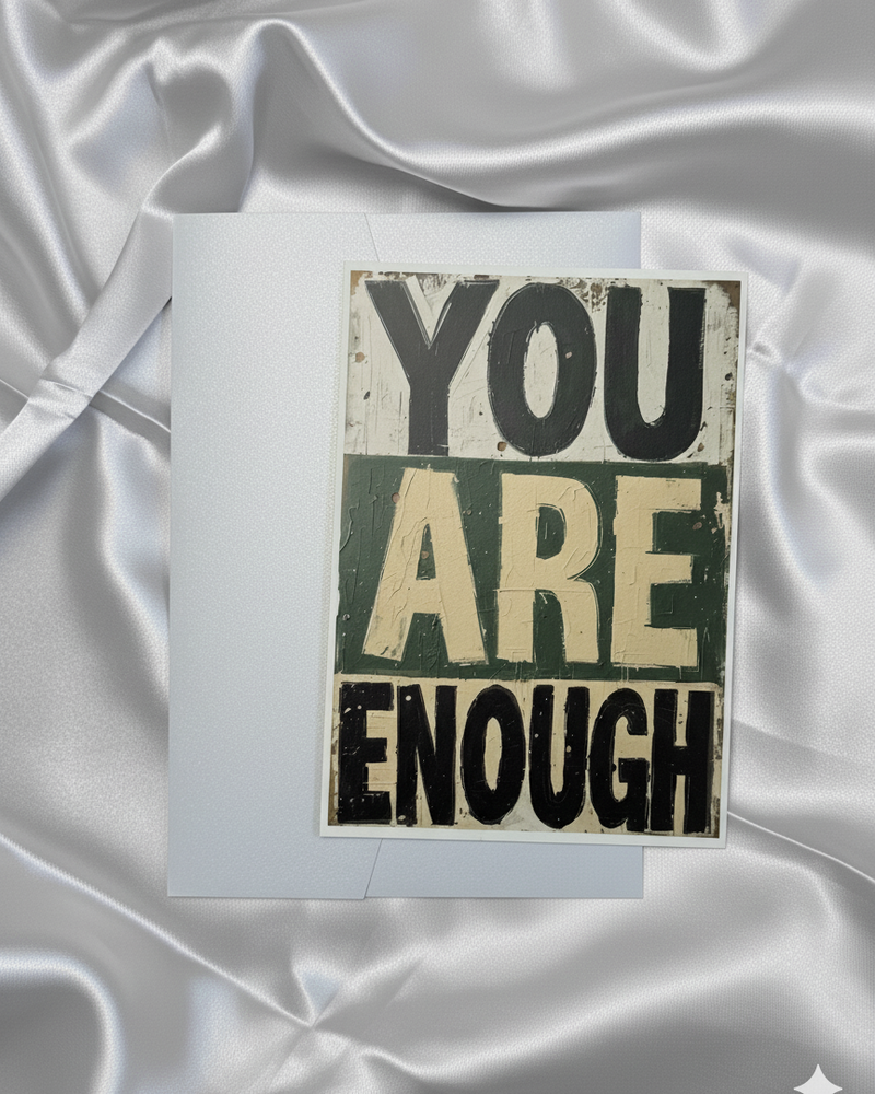 Mindset Sprüche, Kleine Gesten zum Verschenken, Postkarte in Premiumqualität