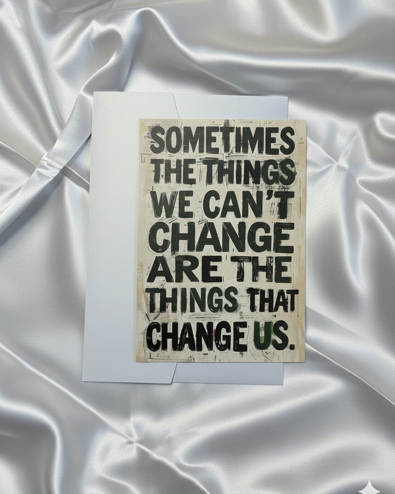 Mindset Sprüche, Kleine Gesten zum Verschenken, Postkarte in Premiumqualität