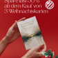 A6 Weihnachtskarten, hochwertige Weihnachtskarten zum Aufhängen oder verschenken. Kunstkarten mit inspirierenden Zitaten von Unique ArtStraction – abstrakte Kunst, liebevolle Sprüche, kleine Gesten für die Liebsten, Weihnachtskarten Set, Sale, Black Friday
