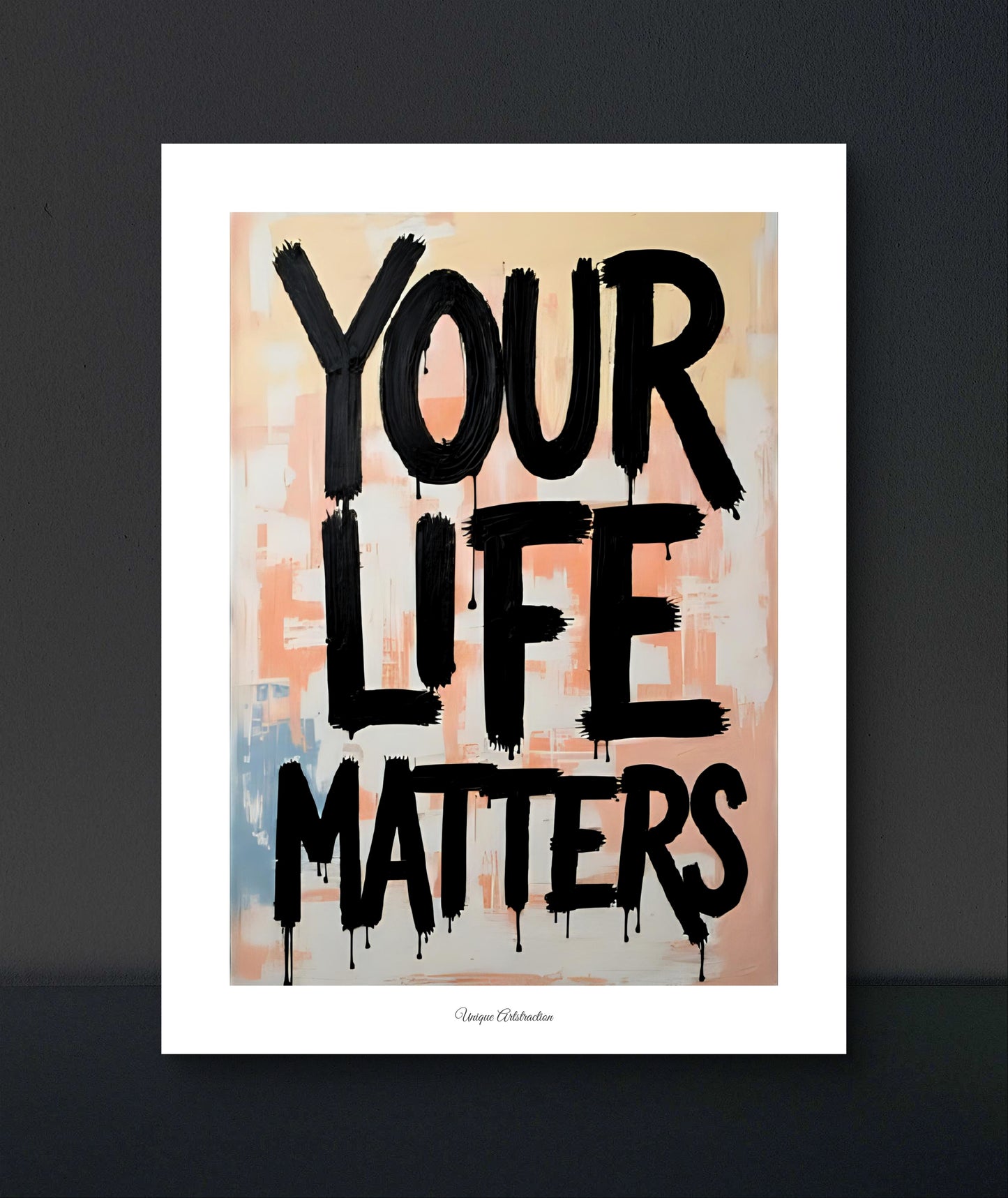 'Your life matters' Ausdrucksstarkes über Hoffnung