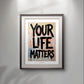 'Your life matters' Ausdrucksstarkes über Hoffnung