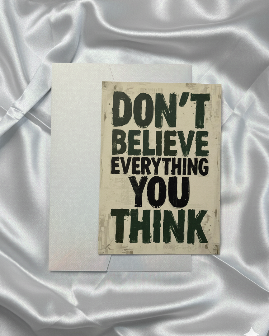 Mindset Sprüche, Kleine Gesten zum Verschenken, Postkarte in Premiumqualität